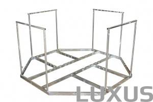 Luxus kümblustünni tsingitud tugiraam